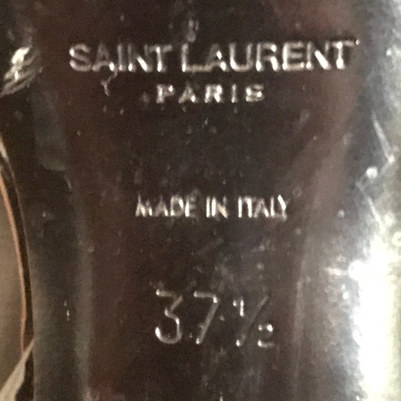 <sold>YSL TRIBUTES PATENT LEATHER - Picture 4 of 4